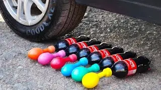 Car vs Giant Balloon Experiment 😱 | Pressure Test That Shocked Us | crushing crunchy things #1