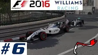 F1 2016: Williams Career - Part 6 - Monaco