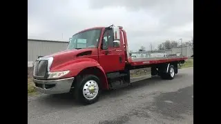 2009 International 4700/4900 Dura Star Regular Cab Diesel Rollback/Wrecker Tow Truck With Wheel Lift