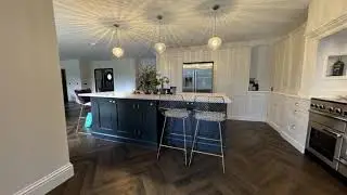 Painted shaker kitchens