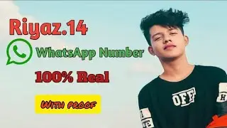 Riyaz.14 WhatsApp Number || TikTok Star Riyaz.14 Contact Number || Riyaz Aly Mobile Number