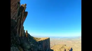 REVERSE FLATIRON via CANYON OF THE WATERFALLS