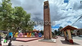 Axapusco | Edo. Mex. | (Rumbo al palacio municipal) 🛵🌳🥾
