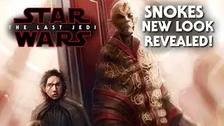 Star Wars The Last Jedi Snoke's New Look! Details Revealed