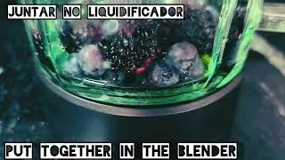 Suco Violeta com frutos roxos 🫐🍒Purple juice with violets fruits🍹