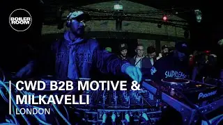CWD B2B Motive & Milkavelli Boiler Room London DJ Set & Live PA