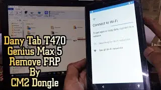 Dany Tab T470 Genius Max 5 FRP Remove Android 8.1 By CM2