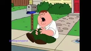 Peter Griffin Tripping Old Man Screaming Meme
