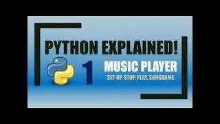 Music Player using python Part  2