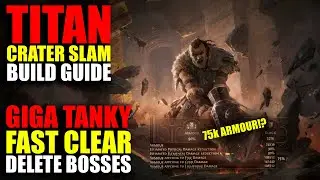SLAM TO WIN! IMMORTAL Titan Warrior Deletes Bosses and Smashes Maps | PoE2 0.4