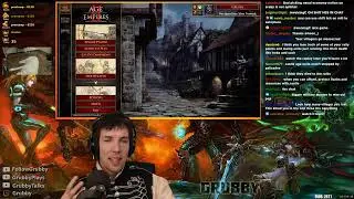 D2 news, WC3 play, SC2 play, AoE2 play - LIVE - Grubby - 12-Feb-2026