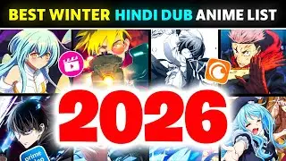 Upcoming Hindi Dub Anime Of Winter 2026 🤯| New 15+ Hindi Dubbed Anime On Crunchyroll | Hindi