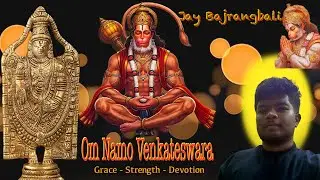 Seeking Divine Strength: Blessings from Lord Venkateswara & Hanuman 🙏