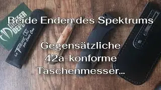 Messervorstellungen - 42a, beide Enden des Spektrums