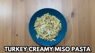 Turkey Creamy Miso Pasta | POV Cooking