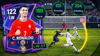 122 Ovr CR7 feels ILLEGAL – MOST OP STRIKER in FC Mobile 🤯