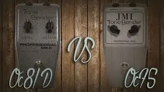 JMI - Tone Bender MKII - OC75 vs OC81D Transistors!! - GAS Channel