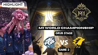 EVOS Legends M1 Journey | EVOS Legend vs ONIC PH (Group Stage D) | Game 2 Highlight | 2019