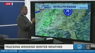 Tracking weekend winter weather: Chesley McNeil breaks down what’s coming