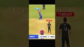 India vs New Zealand 3-0 🔥 can shivam dube chase #realcricket #cricket