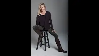 Try Ons! Perfect Long Sleeve Yoga Tee in Coffee