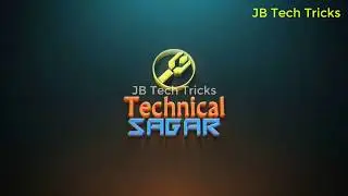 Technical Sagar Intro Template | Full HD Download | JB Tech Tricks