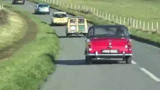 Bexhill 100 motoring club,  New year's run 2018 . At Birling gap.