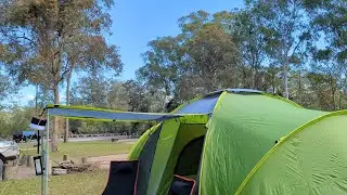 E8 Camping overnight at Coochin Creek [ASMR]