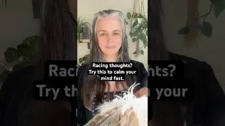 Racing thoughts? Try this to calm your mind fast. #reiki