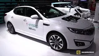 2015 KIA Optima T-Hybrid - Exterior and Interior Walkaround - 2014 Paris Auto Show