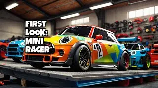 FIRST LOOK Mini Racer Car Shop Simulator Demo!