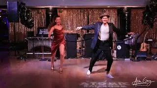 Natalia and Jeremy Lindy Hop Learn to dance at Atomic Ballroom, OC CA  Dance classes, Social Dancing