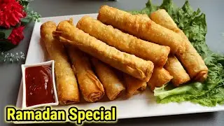 New Chicken Cheese Roll Recipe (Ramadan Special) 2024 | Make & Freeze Iftar Snack 2024