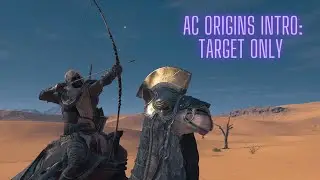 AC Origins: Intro&mdash;Medunamun Target Only, No HUD