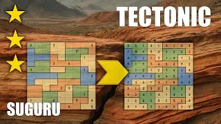 How to solve Tectonic & Suguru Logic Puzzles  - Tips & Tricks