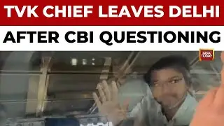 TVK Chief Vijay Leaves Delhi After Six-Hour CBI Questioning in Connection With the Karur stampede