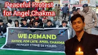 Peaceful Protest Suppressed by Uttarakhand Police | No Justice for Angel Chakma ? NSA Hunger Strike 
