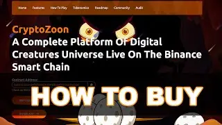 Cryptozoon NFT GAME PLAY TO EARN CRYPTO - (How To Buy This Crypto)
