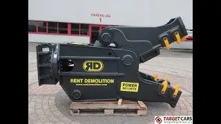 778291 RENT DEMOLITION RD25 HYDRAULIC ROTATING PULVERIZER CRUSHER SHEAR RD-25 2019 FOR 25~32T
