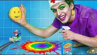 Best Toilet Gadgets | TESTING Cheap Life Hacks and Bathroom Gadgets! | Harley Quinn makes a Toilet