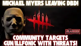 Майкл Майерс УХОДИТ ИЗ DBD! Сообщество обвиняет и критикует оружие/недобросовестных лиц за угрозы...
