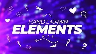 Hand Drawn Elements Kit Premiere Pro Presets