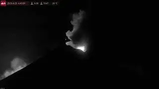 Aug 25, 2025: Etna Volcano Erupting! 4K Ultra HD