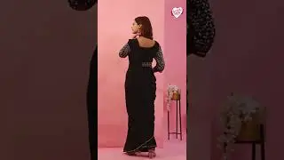 Navy Blue1 minute ready to wear saree| 2024 Exclusive Online Shopping | Lovely Lady