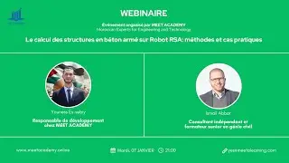 Webinaire sur le calcul des structures en béton armé sur Robot RSA : Deuxième Session.