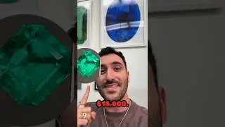 Почему этот изумруд стоит 15 000 долларов