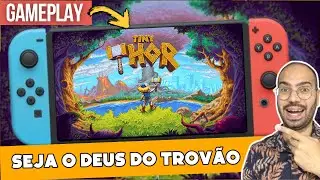 CONFERINDO A GAMEPLAY DE TINY THOR PARA O NINTENDO SWITCH OLED E LITE ! [ TENHA O PODER DO MJOLNIR ]