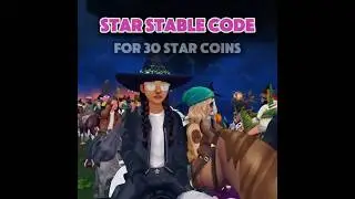 30 бесплатных Star Coins 🧛&zwj;♀️ Активируйте код Star Stable! 🎁
