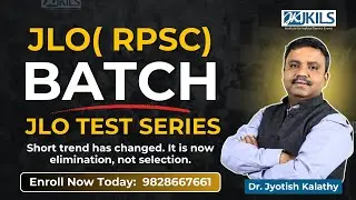 JLO (RPSC) Batch | JLO Test Series Strategy 2026 | JKILS Jaipur
