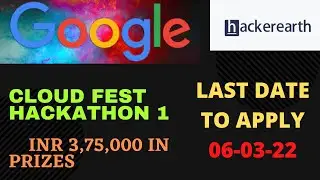 Google Cloud Fest Hackathon 1